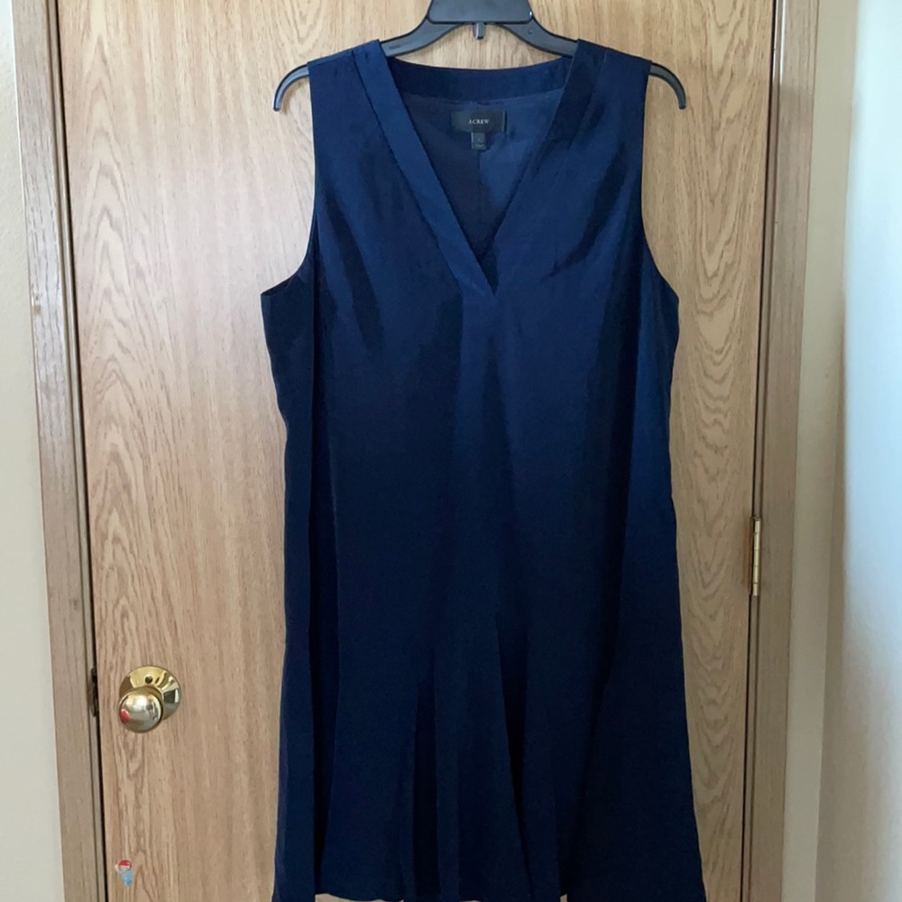 NWOT J Crew drop waist dress Sz L